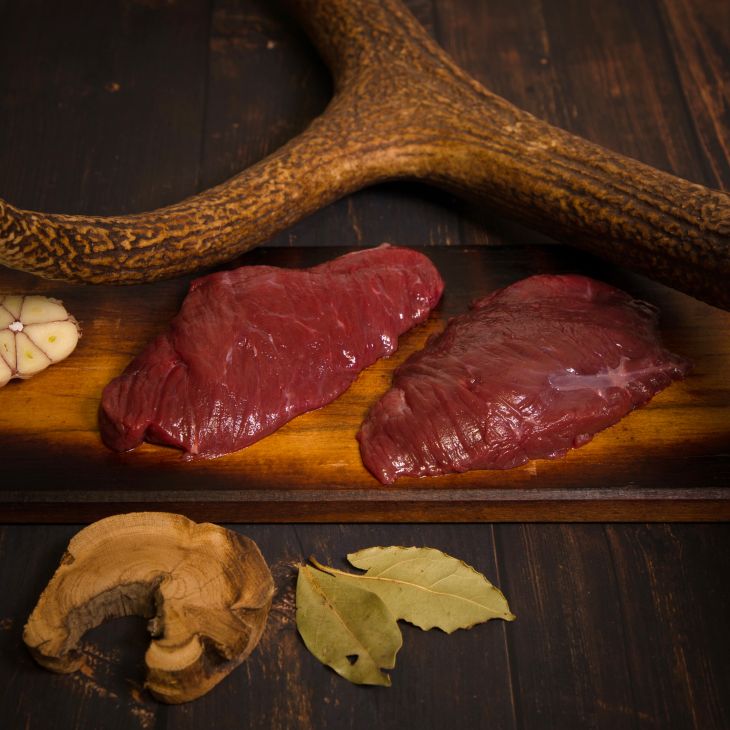 Hirschsteak