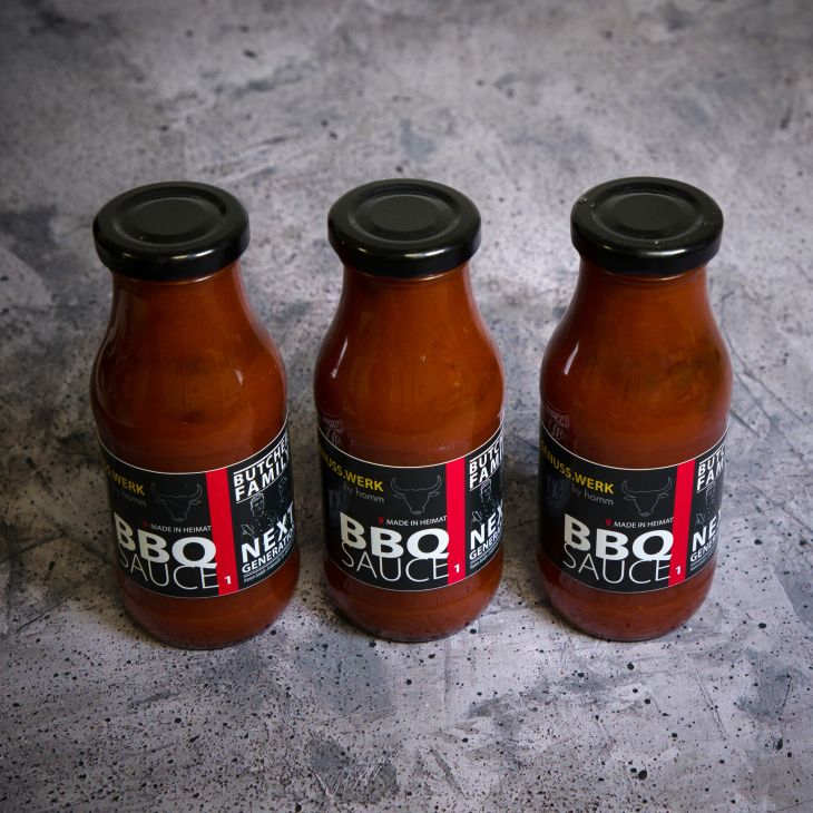 No. 1 BBQ-Sauce, im Glas