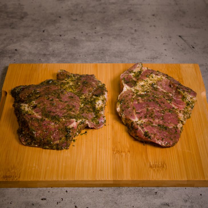 Nackensteak Highlander - Kräutermarinade