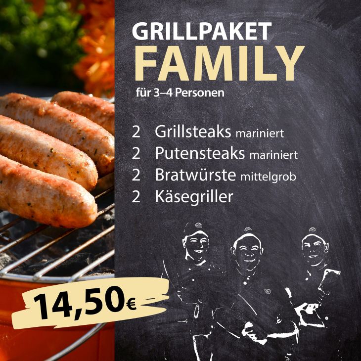 Grillpaket family