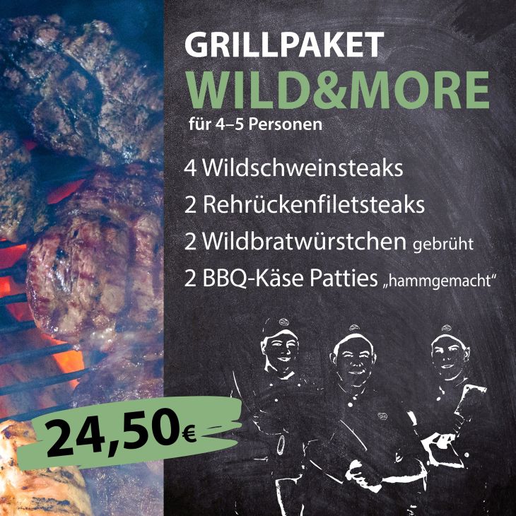 Grillpaket Wild & More