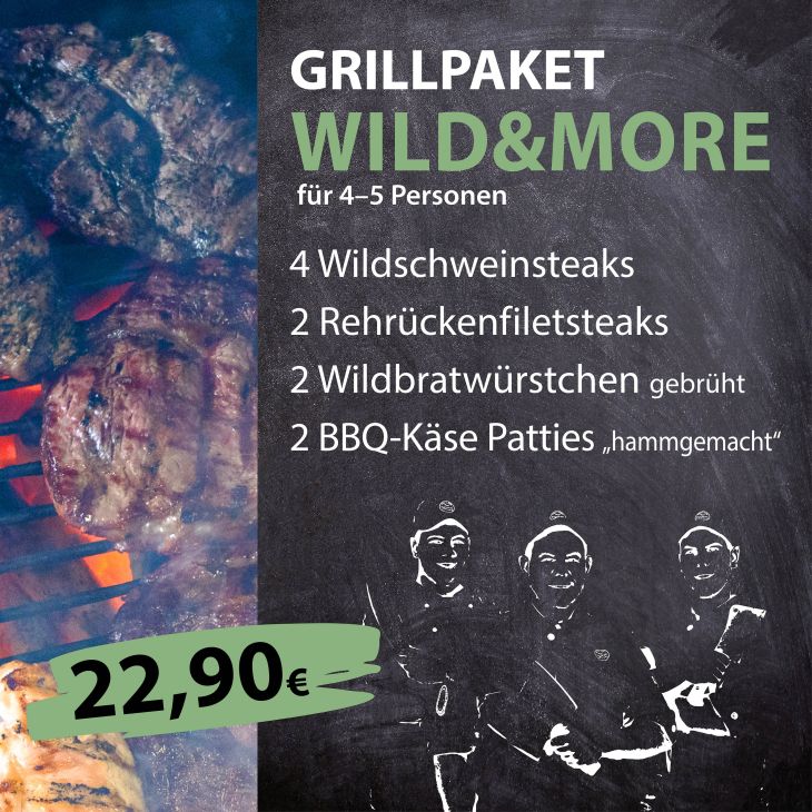 Grillpaket Wild & More