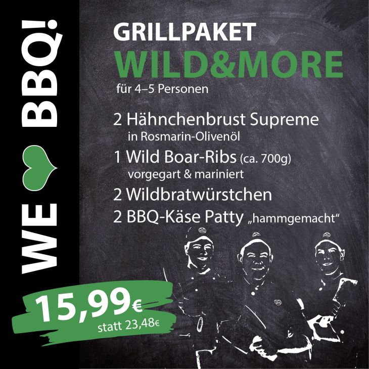 Grillpaket Wild & More